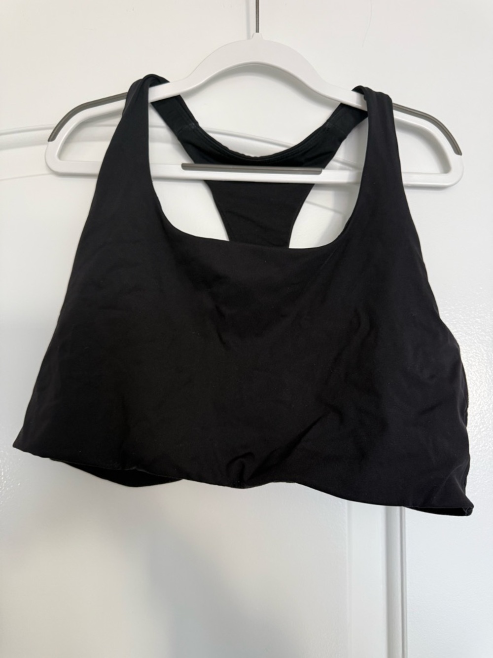 Lululemon Black Racerback Sports Bra Size 12